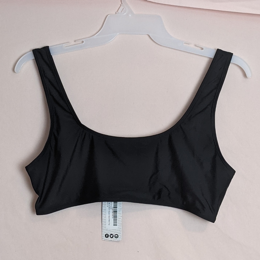 Boohoo Mix & Match Black Bikini Top